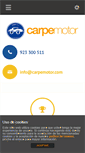 Mobile Screenshot of carpemotor.com